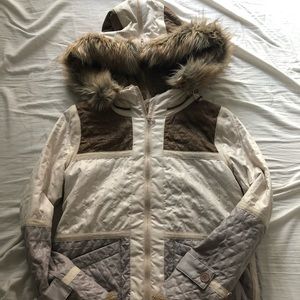 Almost new BCBG MaxAzria Winter Fur Jacket